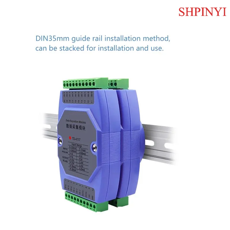 TD-4117 series 8-Channel High Common Mode Analog Collection module - Efficient for Industrial Applications