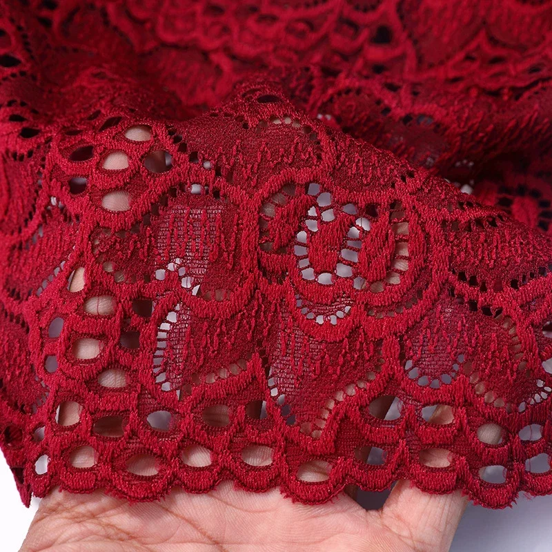 Tank bra V-neck wide shoulder straps versatile sexy lace long bra crochet vest plus size women's inner bra3914# image 6