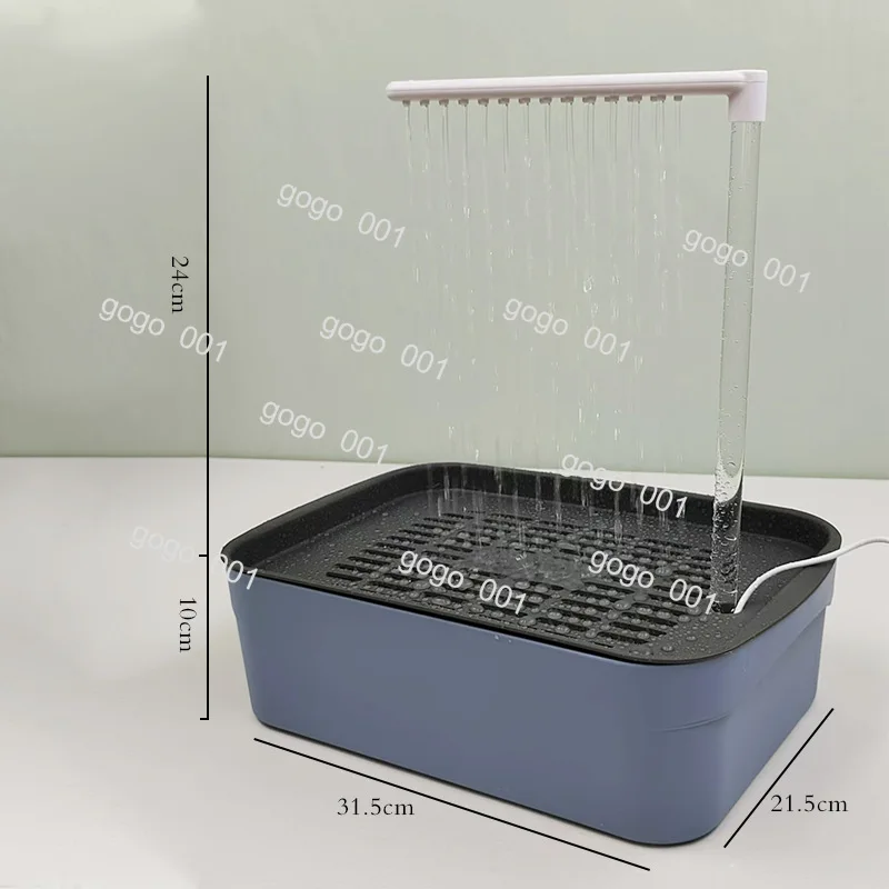 Automatic Circulating Water Bath for Parrot, Electric Pet Bird Bathing Basin, Keeps Water Fresh for Fun & Healthy