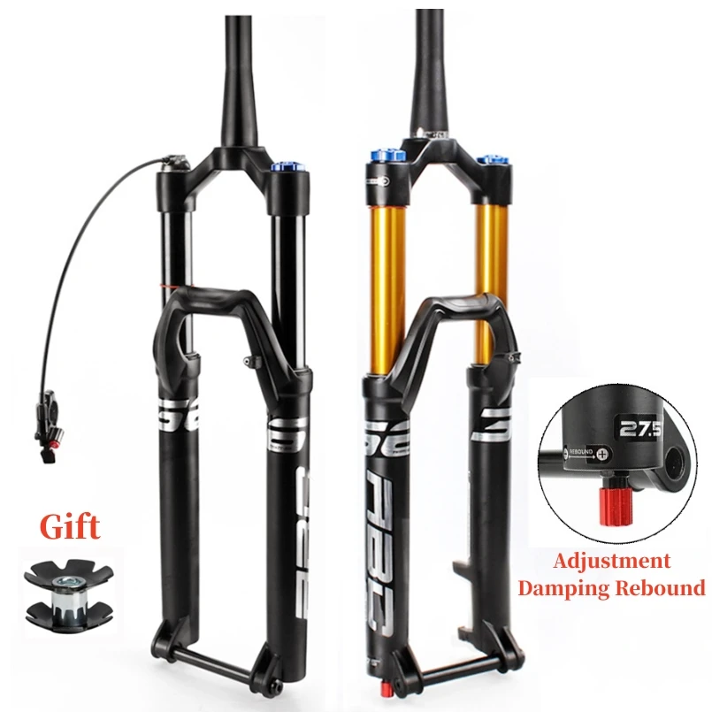 36 LO Mountain Bike Suspension Fork 160mm Travel 27.5 29 Inch XC AM DH Downhill Bicycle MTB Air Fork Boost Thru Axle 15*110mm