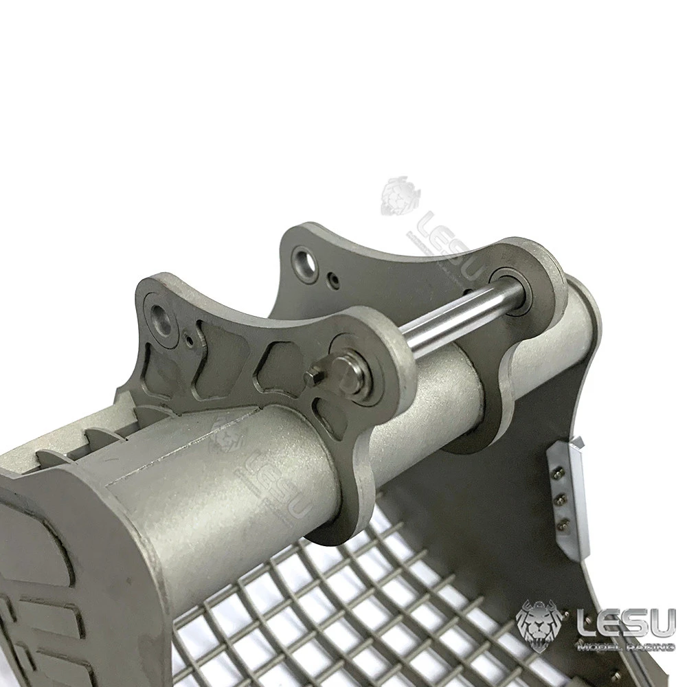 1/14 Excavator ET35 Retrofit Quick Demolition Bucket Grille Bucket Metal DIY Upgrade Accessory Truck DIY Accessory Toy