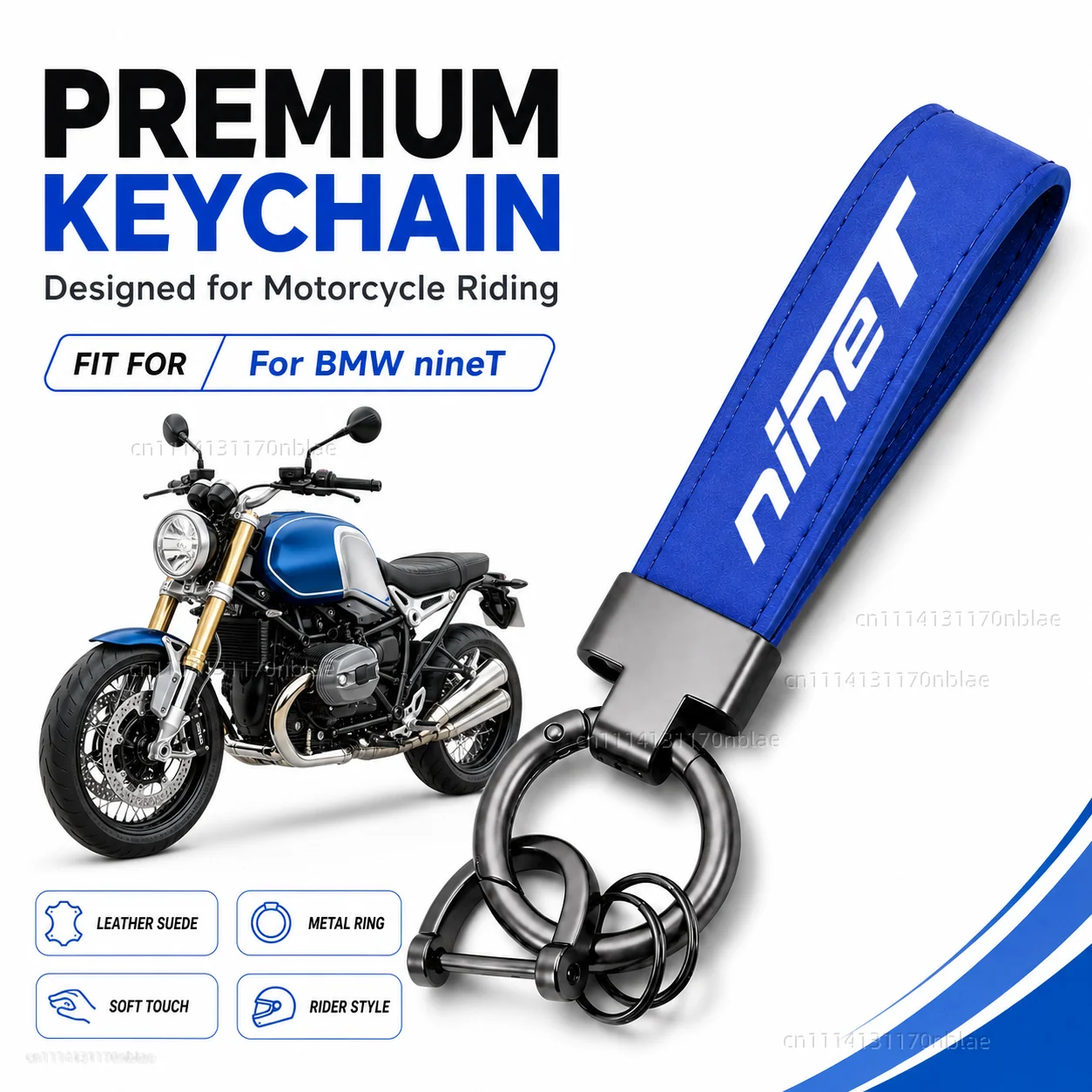 Llavero de cuero de alta calidad para motocicleta, llavero para BMW R nineT RnineT Nine T Pure Scrambler Urban G/S 2014-2022 2015 Moto