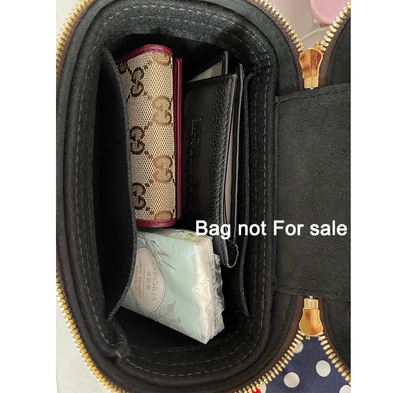 Customize Insert Bag Organizer Fits For NICE Nano Mini BB Felt Makeup Handbag Liner Travel Inner Purse Portable Cosmetic Bags