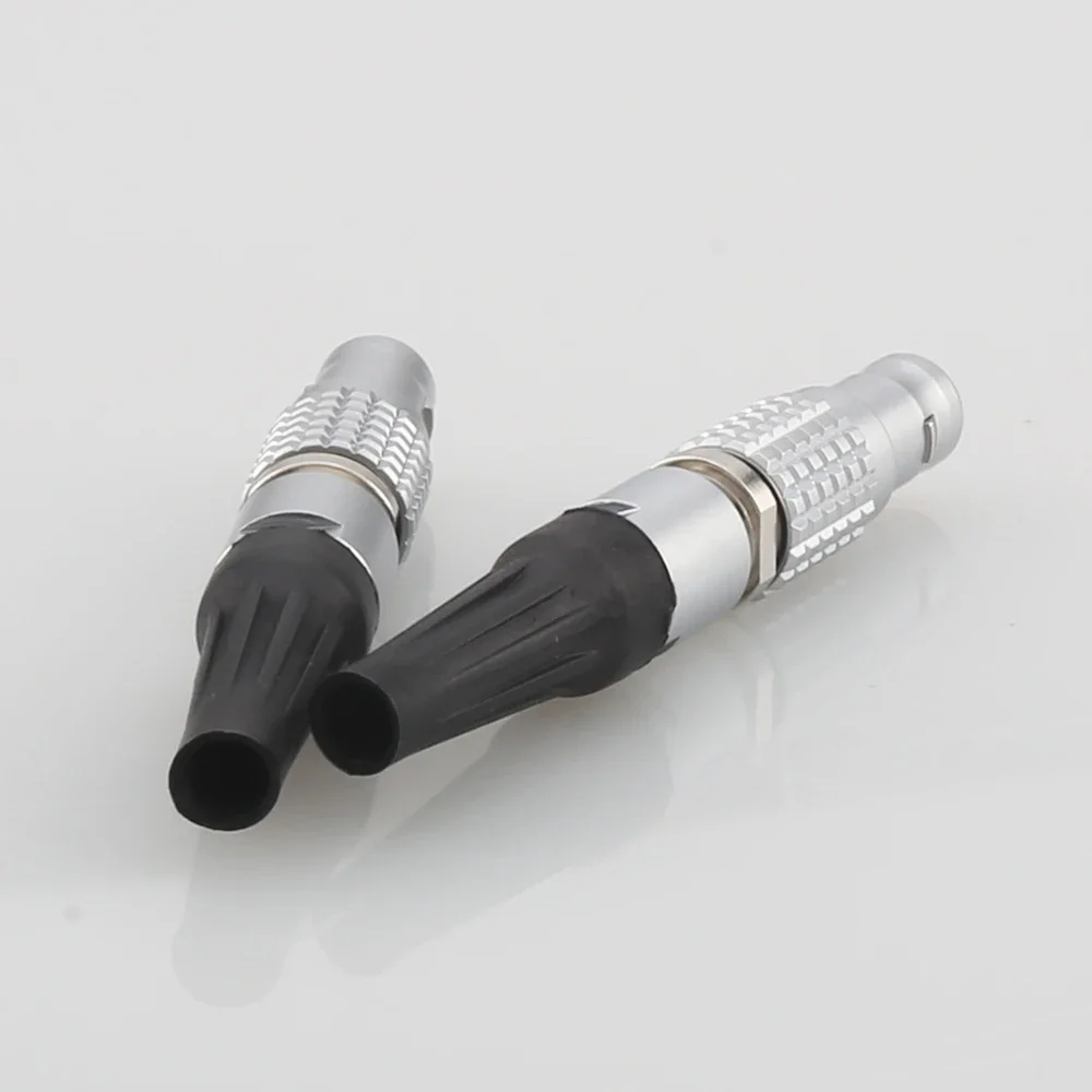 Alta calidad, 2 uds., pines de auriculares macho principales para A KG K812, adaptador de conector DIY para auriculares de referencia