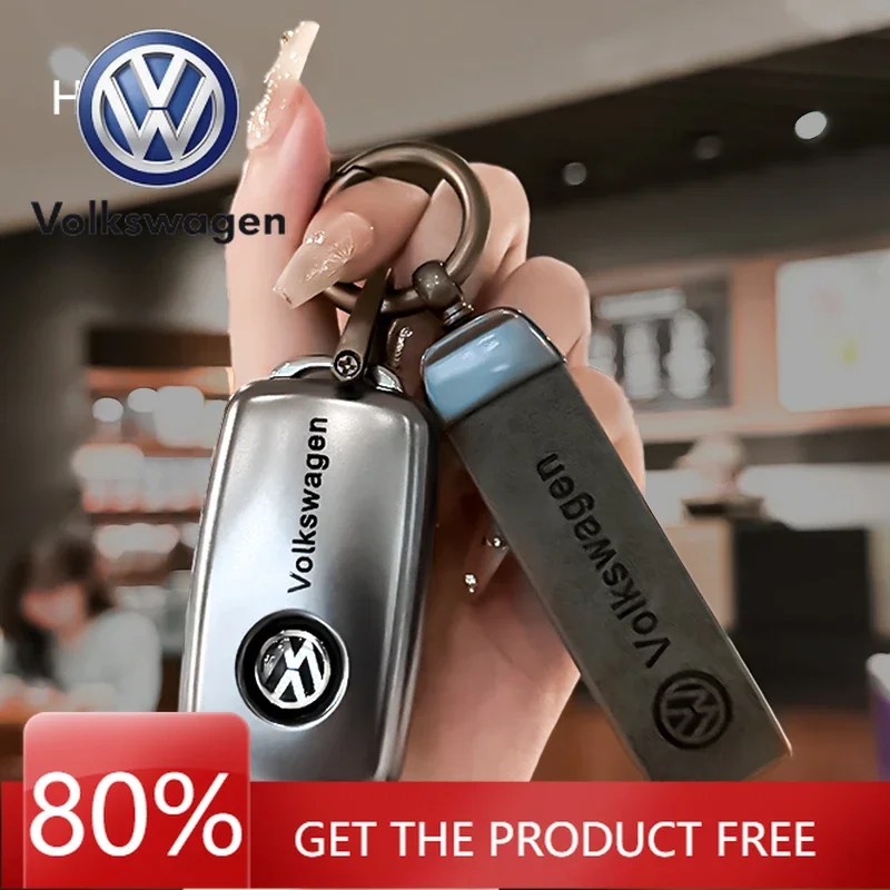 

Чехол для ключей автомобиля VOLKSWAGEN VW с брелоком для VW Volkswagen Jetta Beetle Tiguan, мягкий TPU, полная защита