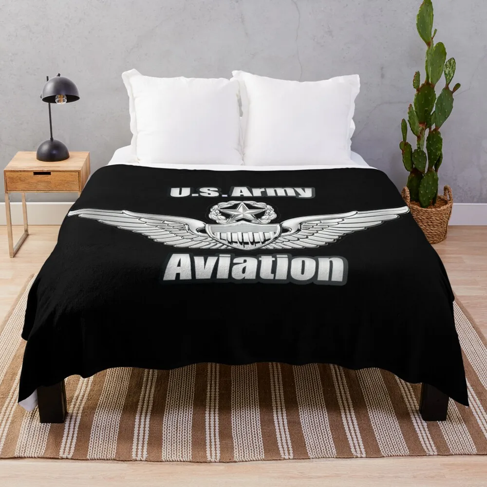 Army Aviation Throw Blanket Summer Bedding Blankets Blanket Sofa