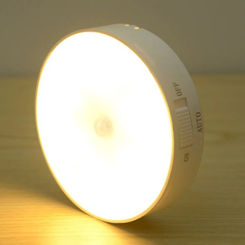 مصباح استشعار الحركة اللاسلكي ، 6 LED ، USB ، الجدار ، الخزانة ، الدرج ، الموفرة للطاقة ، الحث ، اللوازم المنزلية