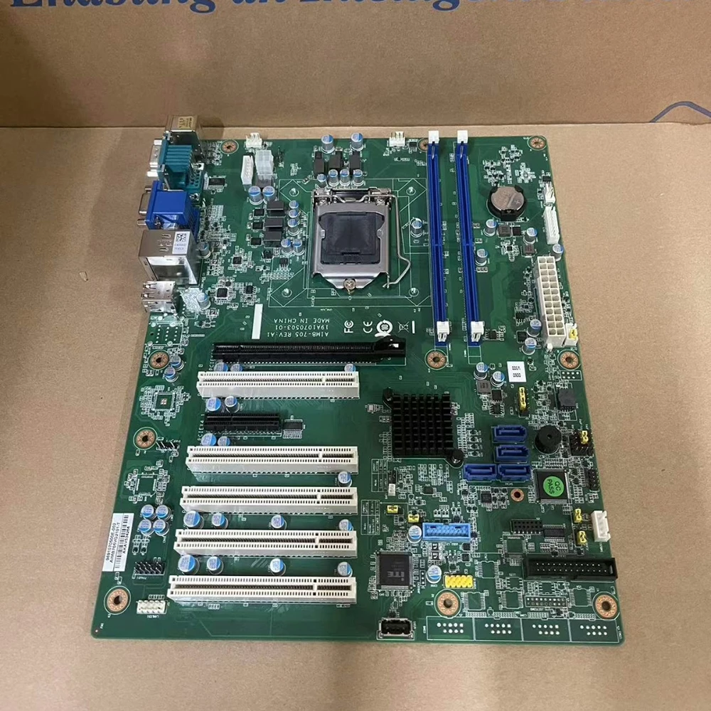 ADVANTECH용 산업용 컴퓨터 마더보드, i3, i5, i7, 6th, 7th CPU 마더보드, AIMB-705 AIMB-705VG