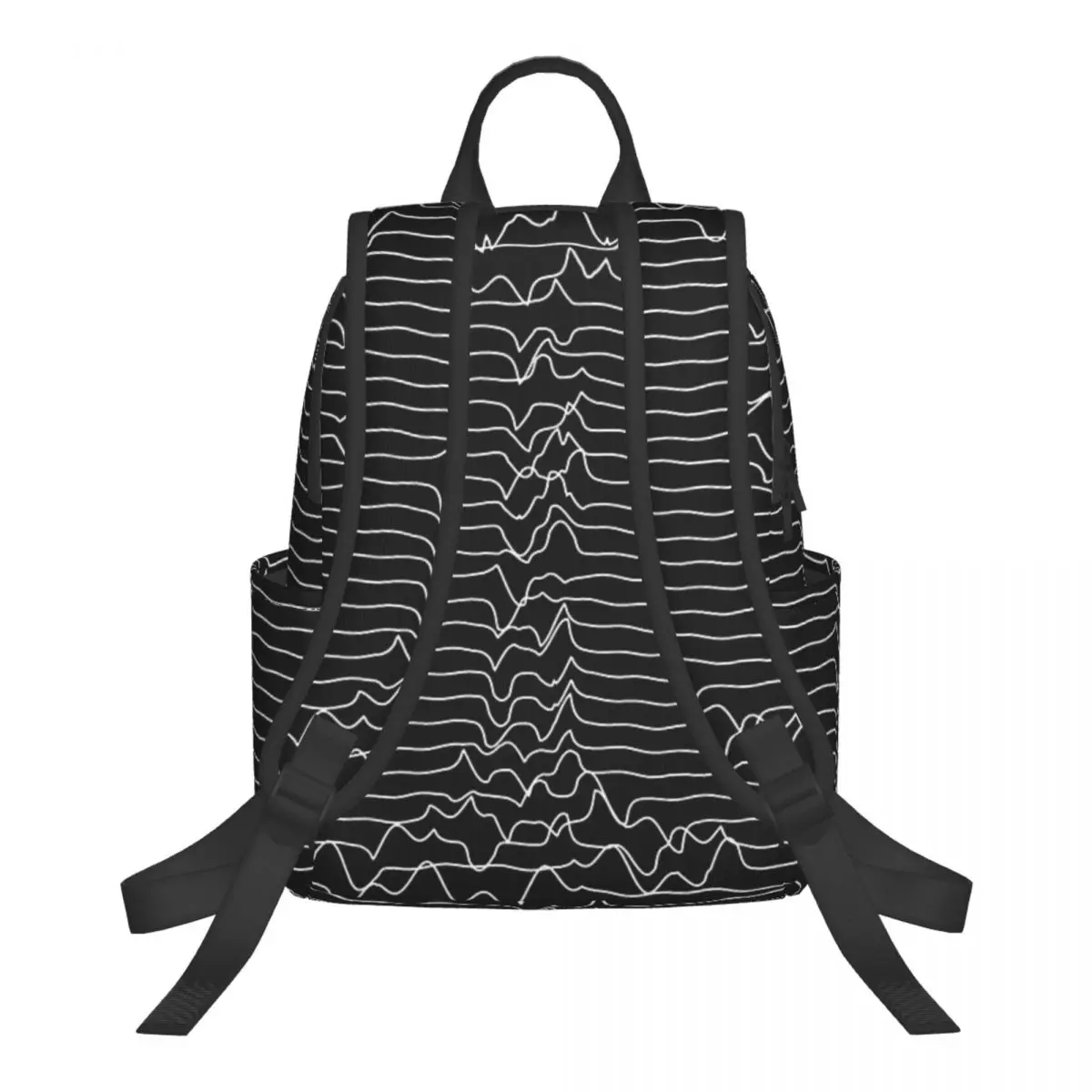 Joy Division Unknown Pleasures Student Backpack School Bag Hiking Travel Daypack for Men Women Bookbag Shoulder Bags