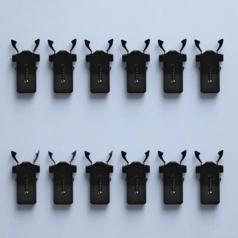 24Pcs Universal Trash Can Lock Push Latch Plastic Door Lock Button for Garbage Bin Replacement Parts Push Latch
