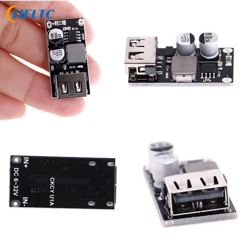 3V 5V 12V USB Charging Step Down Module QC3.0 QC2.0 DC-DC Buck Converter 6-32V 9V 12V 24V To Fast Quick Charger Circuit Board