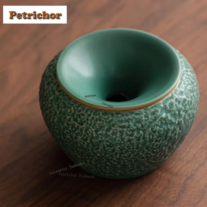 HOYIHM Large With Cover Ashtray Creative Puddle Cigarette Ash Tray Household Weed Smoking Tea Services Equipment Ornaments