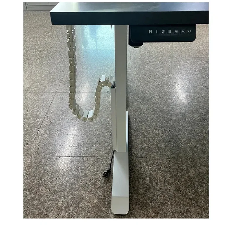 Brand New Product Snake Magnetic Vertical Cable Organizer Adjustable Under Table Wire Cable Tray Management Spine