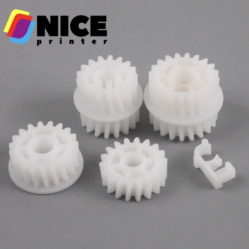 10sets RU5-0956 RU6-0965 RU5-0958 RU5-0959 RC2-0657 RC2-7812 Fuser Drive Gear for HP LaserJet P3015 P3015dn M521 M525