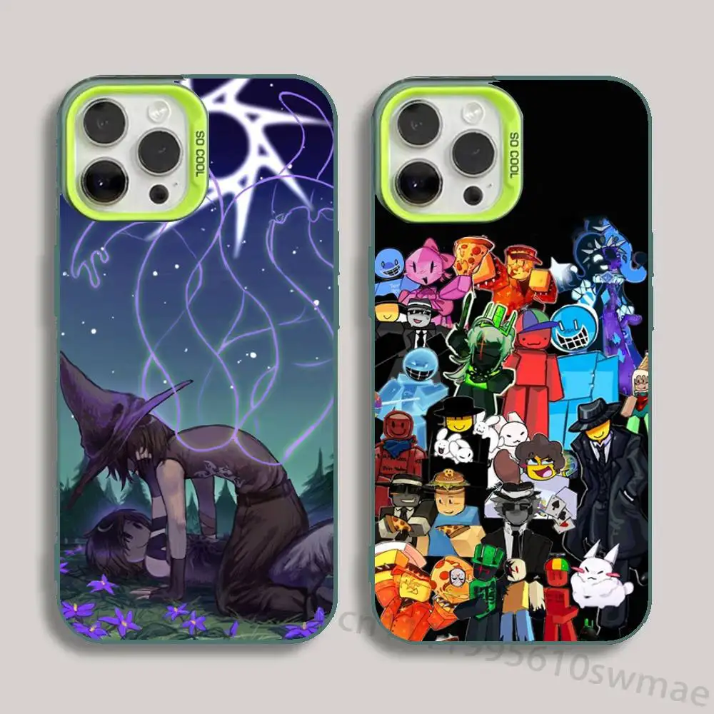 Чехол V-Veeronica Lovebug F-Forsaken для iPhone 17 16 15 14 13 12 11 Plus Pro Max, разноцветный, с эффектом Авроры, противоударный, защитный чехол-накладка