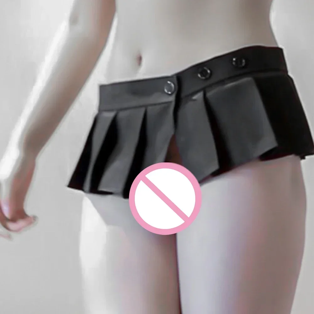 

Новая простая клубная ночная женская юбка, короткие юбки, дышащая клубная одежда, удобный костюм для косплея, нижнее белье в складку