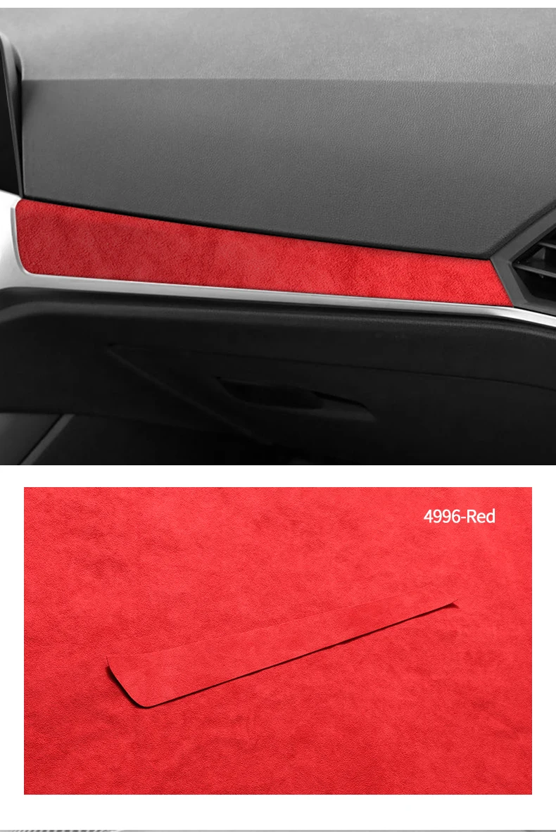 Für BMW 2020-Neuestes Modell 3er G20 G21 G28 Mittelkonsole Armaturenbrett Trim Aufkleber Auto Innenzubehör Aus Alcantara – Detail 10