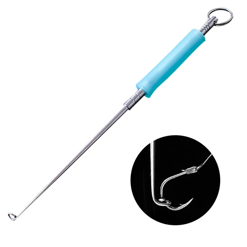 Nuevo Extractor de Anzuelos de Acero Inoxidable para Pesca Segura, Herramienta de Desenganche Rápido de Anzuelos, Artículos de Pesca