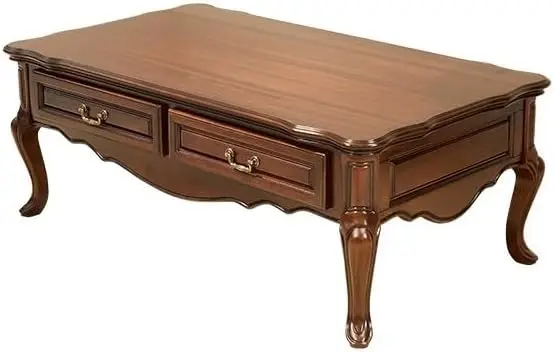 Classical Living Room Rectangular Coffee Table Furniture Game Table