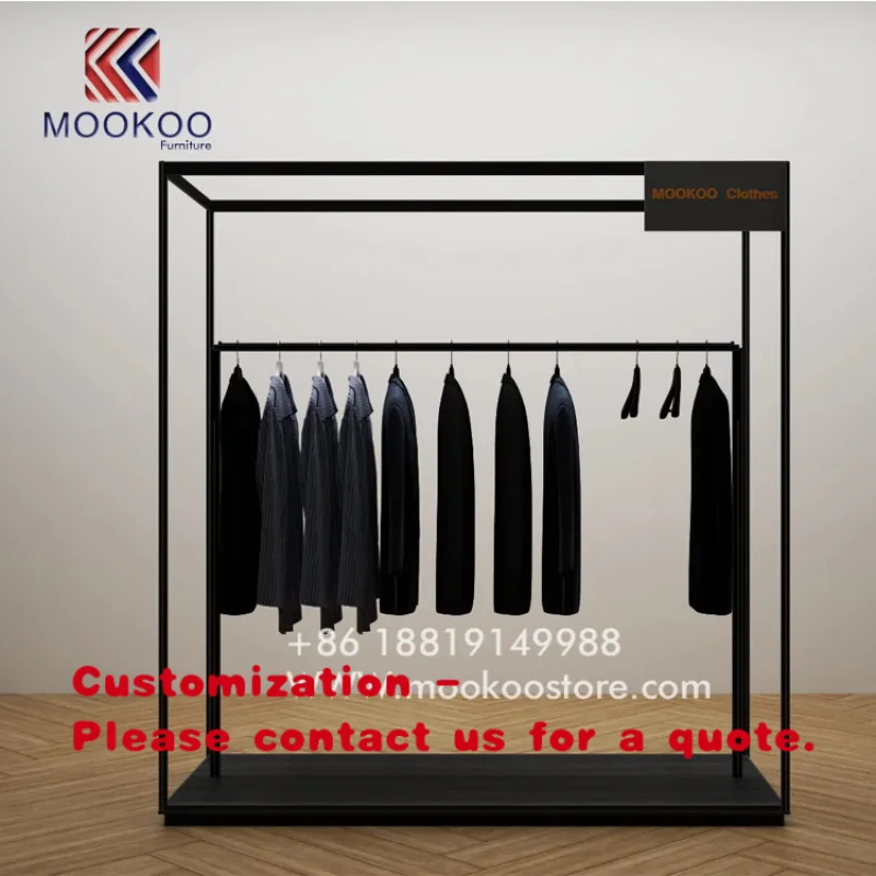 custom.High Quality Warranty Modern Garment Shop Equipment ISO9001 Certified Customizable Color 5 Shelves Guangzhou
