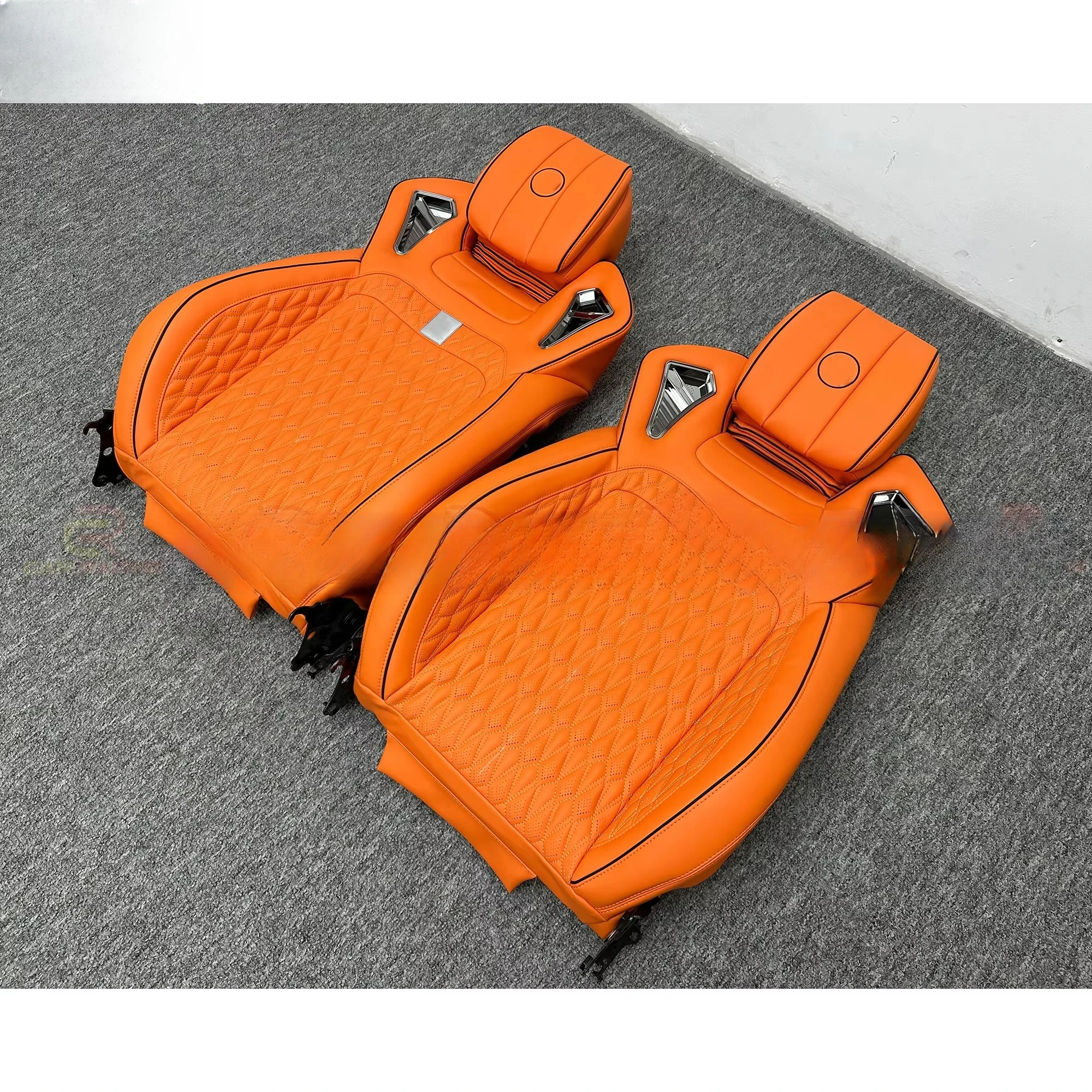 B Style Luxury Leather Seat  G-Class W464 G500  G63 G580 G450 2019-2024 Custom Color Car Interior Parts
