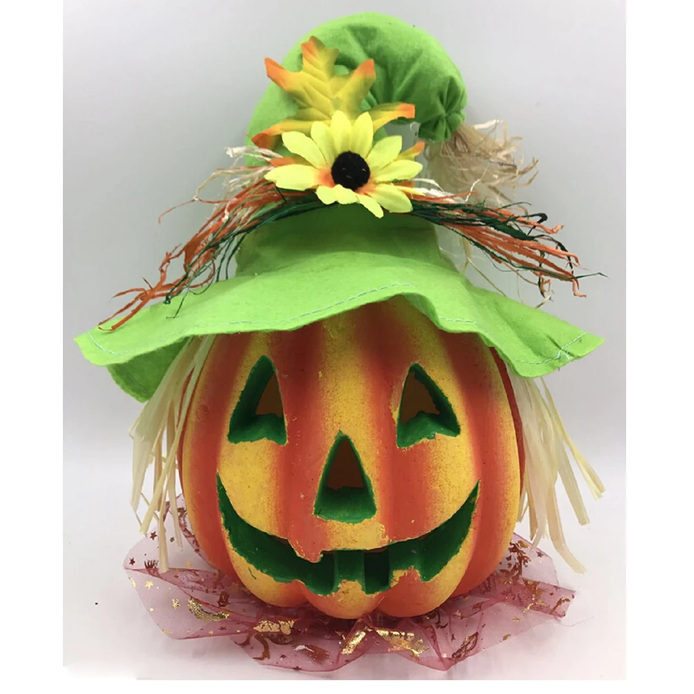

Halloween Jack-O'-Lantern Decoration Funny Scary Animated Pumpkin Statue Operated Glowing Eyes Screaming Horror