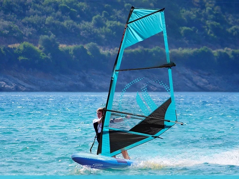 

Water Surfing Windsurfing Stand Up Paddle Board Universal Base with Accessories Inflatable Windsurfing Paddle Board Surfboard