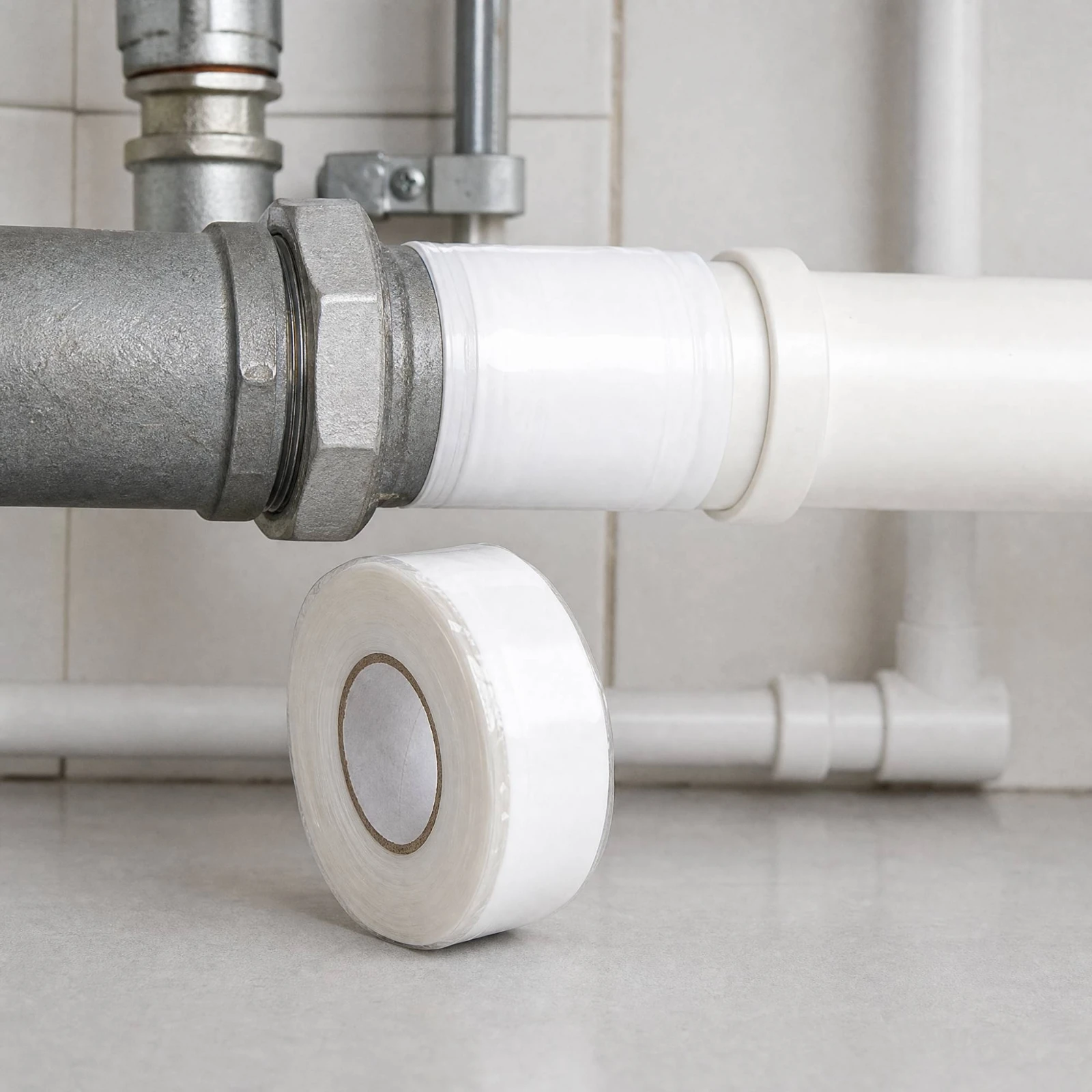 Silicone Leak-Repair Tape Roll Waterproof Self-Adhesive Pipe Repair Tape Stretchable High Pressure for Plumbers