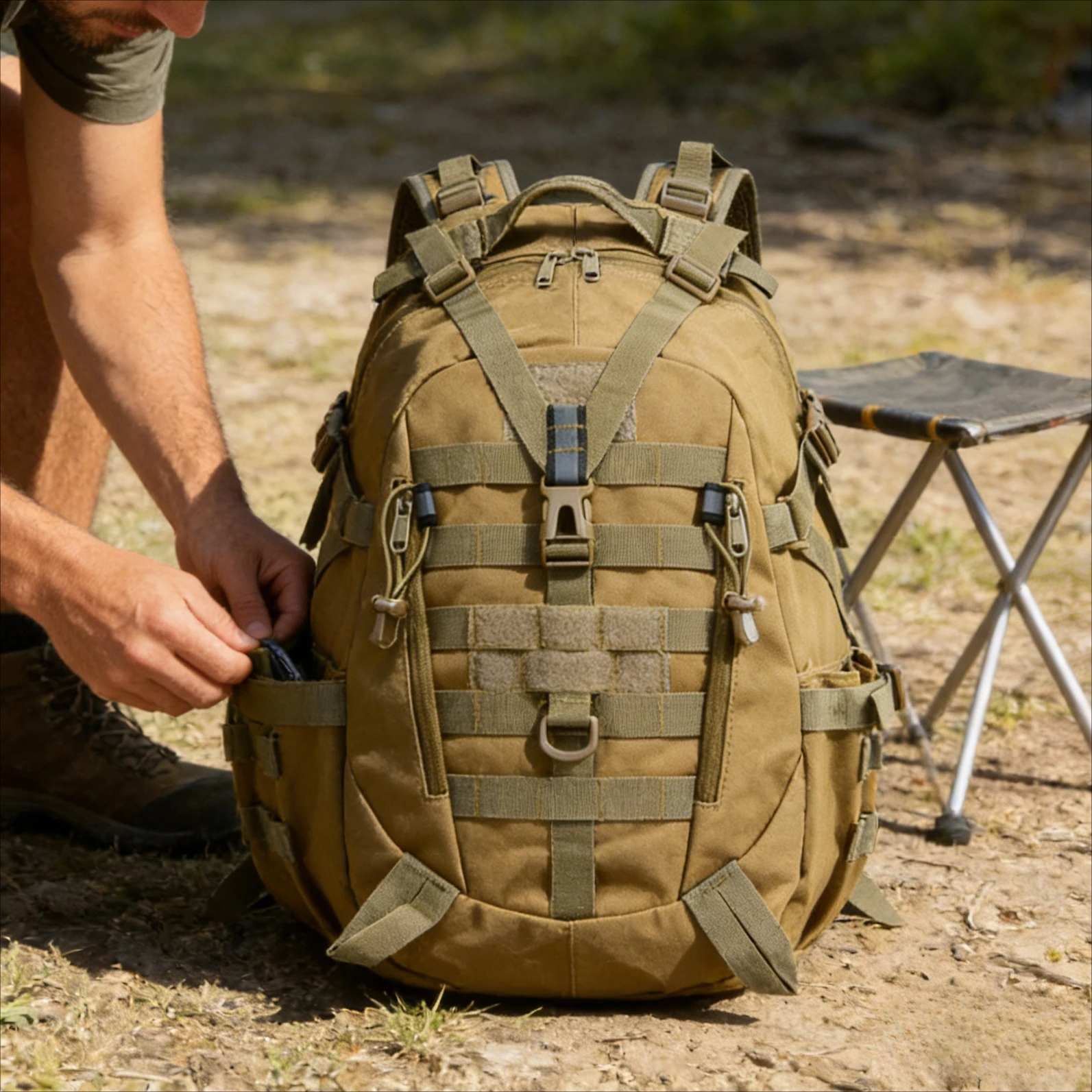 outdoor-backpack-lightweight-large-capacity-men's-rucksack-for-mountaineering-cross-country-sports-camping