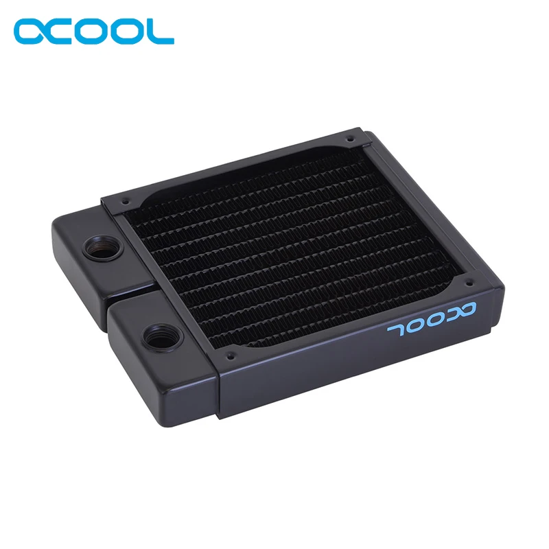 Alphacool NexXxoS ST25 volledig koperen dunne radiator, waterkoeling bouwen 120 mm / 240 mm / 360 mm koellichaam voor kleine behuizing, G1 / 4 * 2