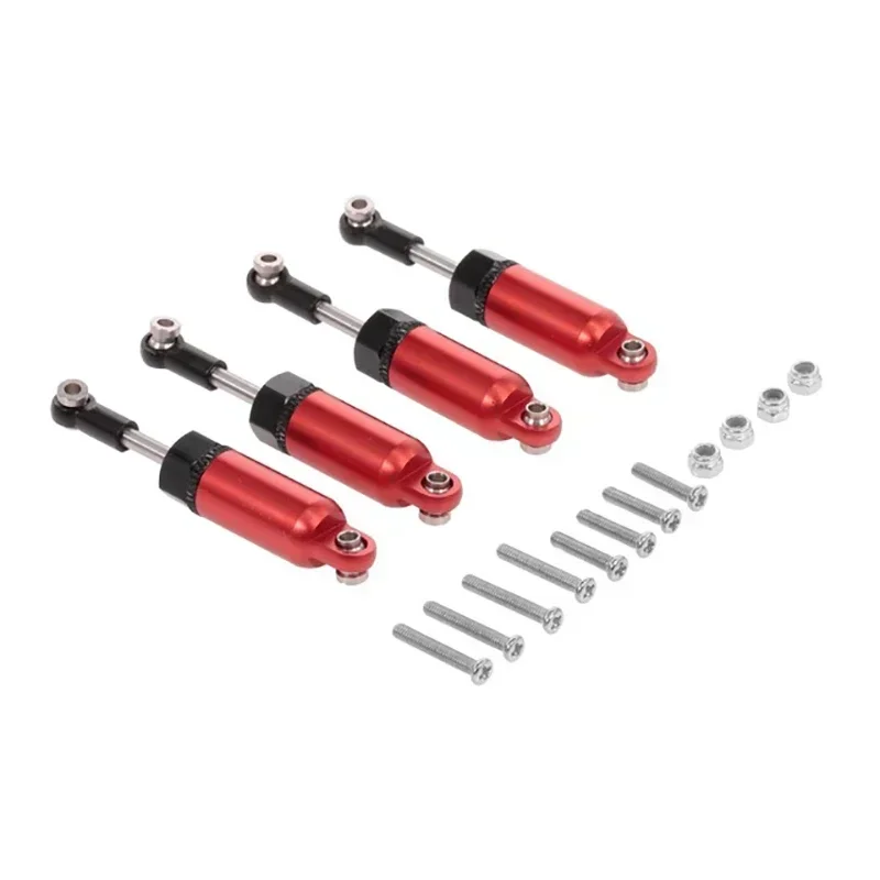 

4Pcs Alloy Shock Absorber for WPL 1:16 Henglong C-14 C-24 Pickup Crawler Half Truck RC Car Spare Parts Upgrade Modified Parts