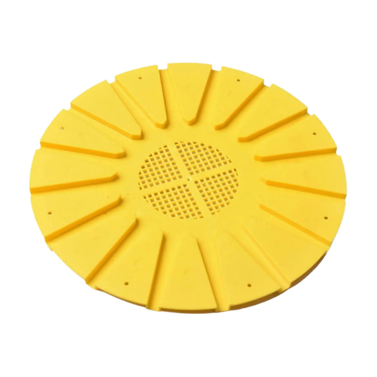 16 Way Beehive Boor Exit Disc Convenient Round Sturdy Beehive Escape Equipment Bees Nest Door Entrance Disc for Farm Beekeepers