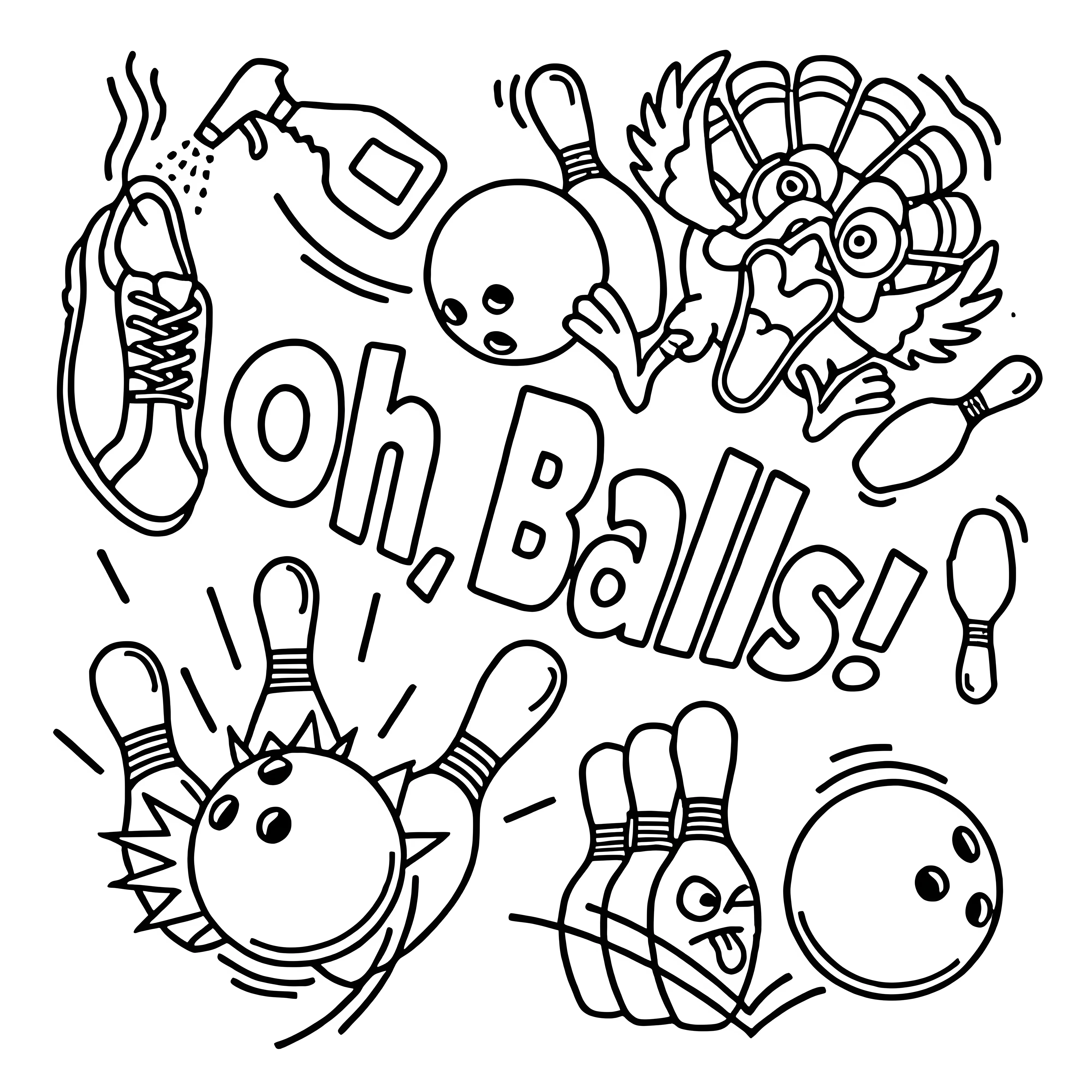 SWEAR WORD Bold-easy Patterns Coloring Book for Adults Cute Drawing Book Perfect Gift for Party and Birthday