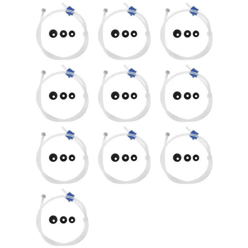 

【COMELY】10X Sink Soap Dispenser Extension Tube Kit 45Inch With Check Valve, No Need To Fill The Little Bottle Again