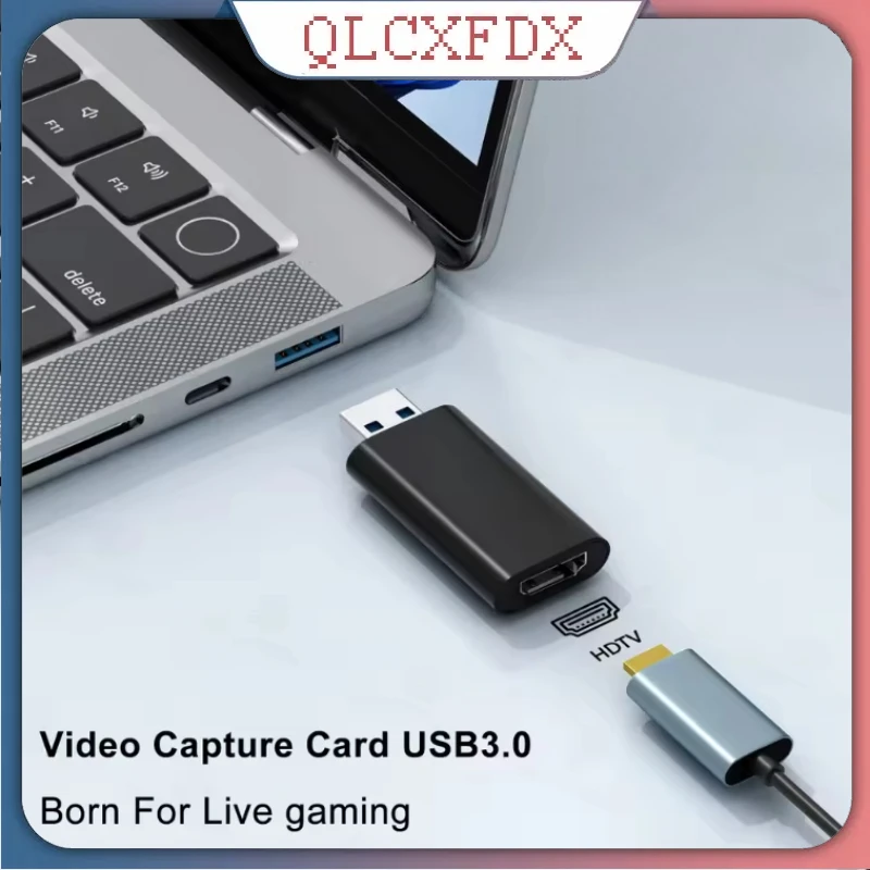 TVスティック オーディオ ビデオ キャプチャカード TV入力 USB 1080P @60FPS HDMI対応 出力 ブロードキャスト ライブ録画 DSLRビデオカメラ対応