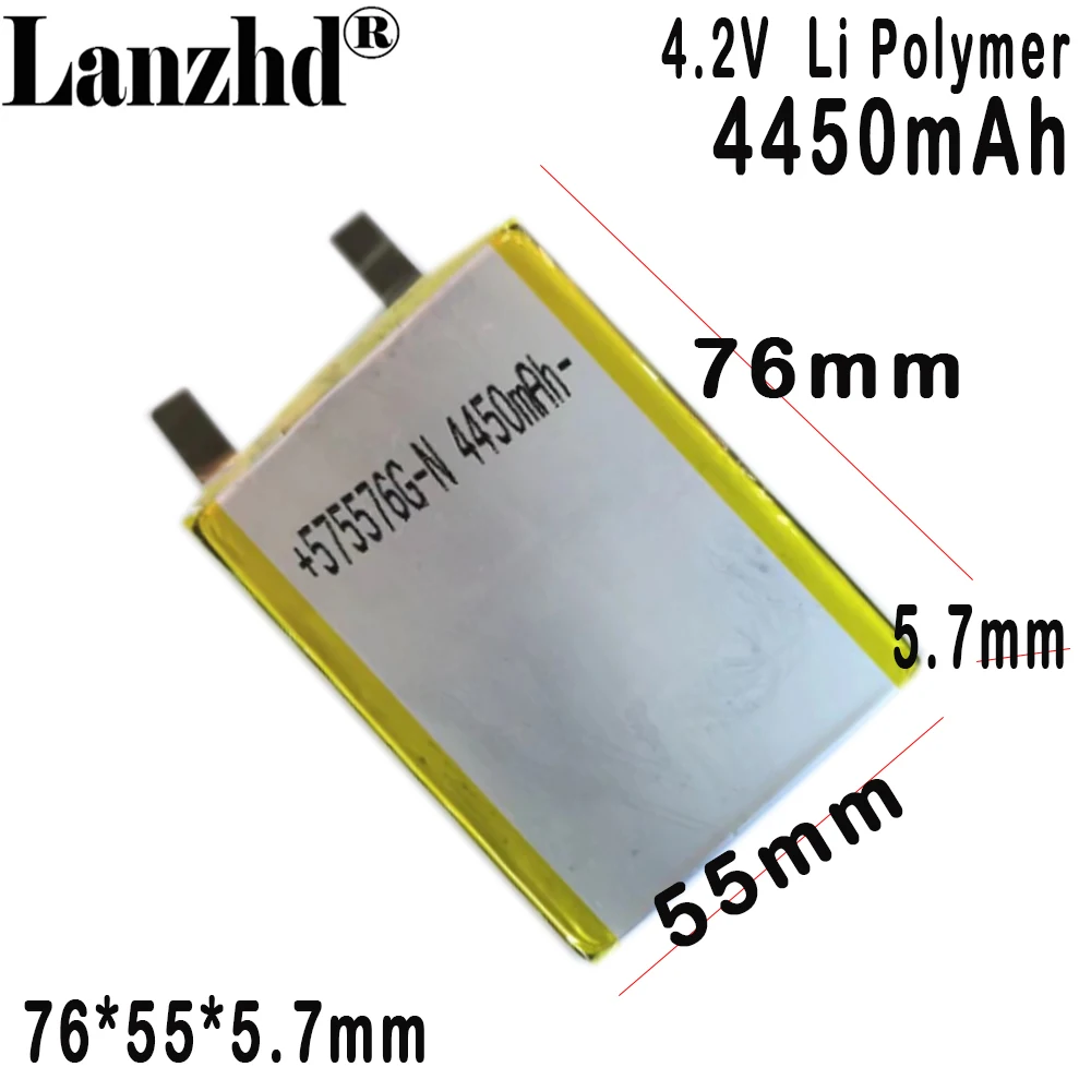 4450mAHh 4.4V high voltage For mobile phone built-in battery cell energy storage battery pack 575576