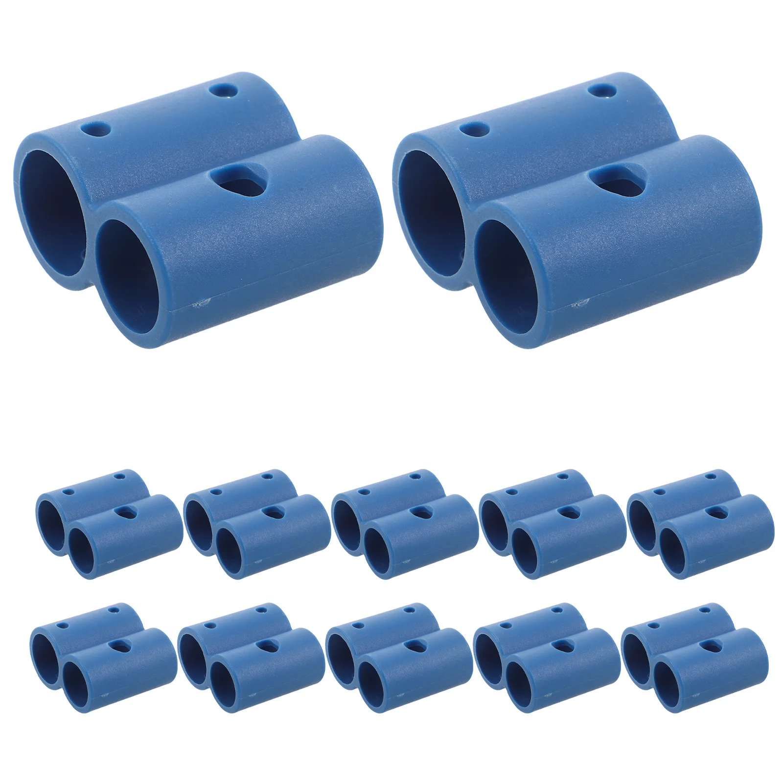 

12pcs Commode Chair Accessories Universal Toilet Seat Pipe Clamp 27.5Mm 22Mm Plastic Tube Holder For Wheelchair Safety Support