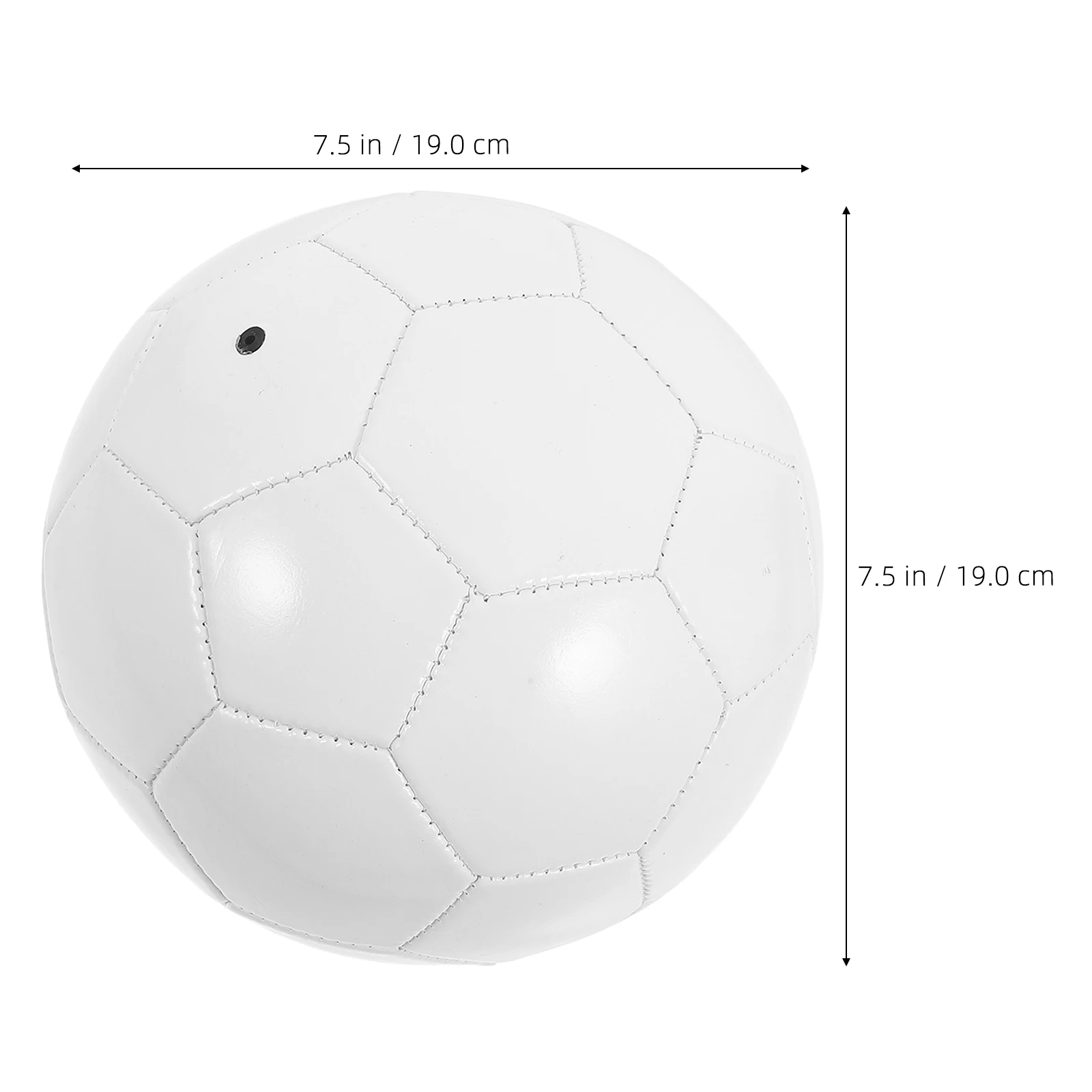 

Graffiti Football Props Crafts Blank Small Coloring Soccer Pvc Diy Parent-child Room Decor