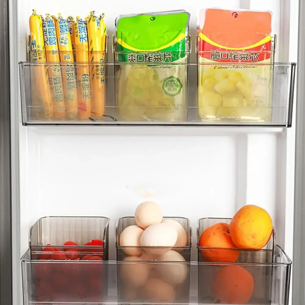 Fridge Side Door Refrigerator Drawer Quality Deepen Large Opening Food Storage Box Plastic Food Case Kitchen Accessories