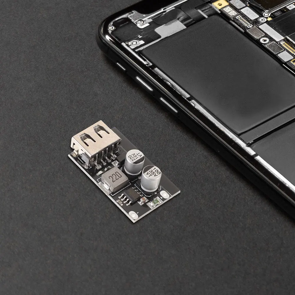 

2Pcs Fast Charging Module USB 3.0 Step Down Converter 12V 24V to USB Dc-Dc Voltage Regulator Board for Phone Charging Buck