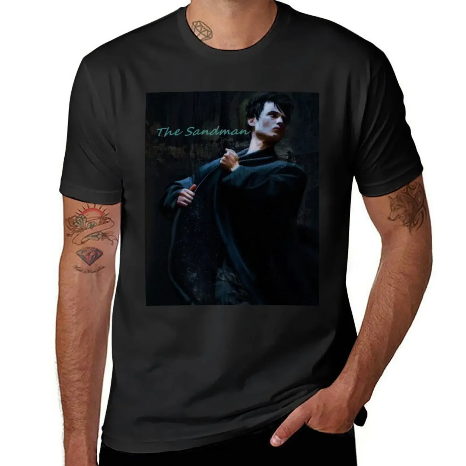 The Sandman T-Shirt graphic t shirt vintage oversized t shirt baggy shirts mens clothes