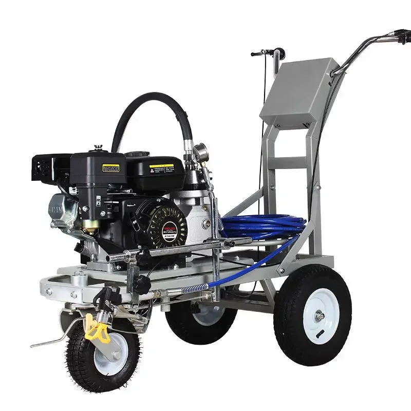 

High-pressure sprayer for road marking machine, ground coating, high-power, fully automatic mobile spraying