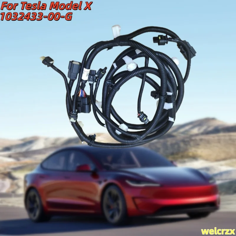 

1032433-00-G Tesla Model X 2016-2019 Высококачественный жгут проводов парковки переднего бампера PDC, простая установка