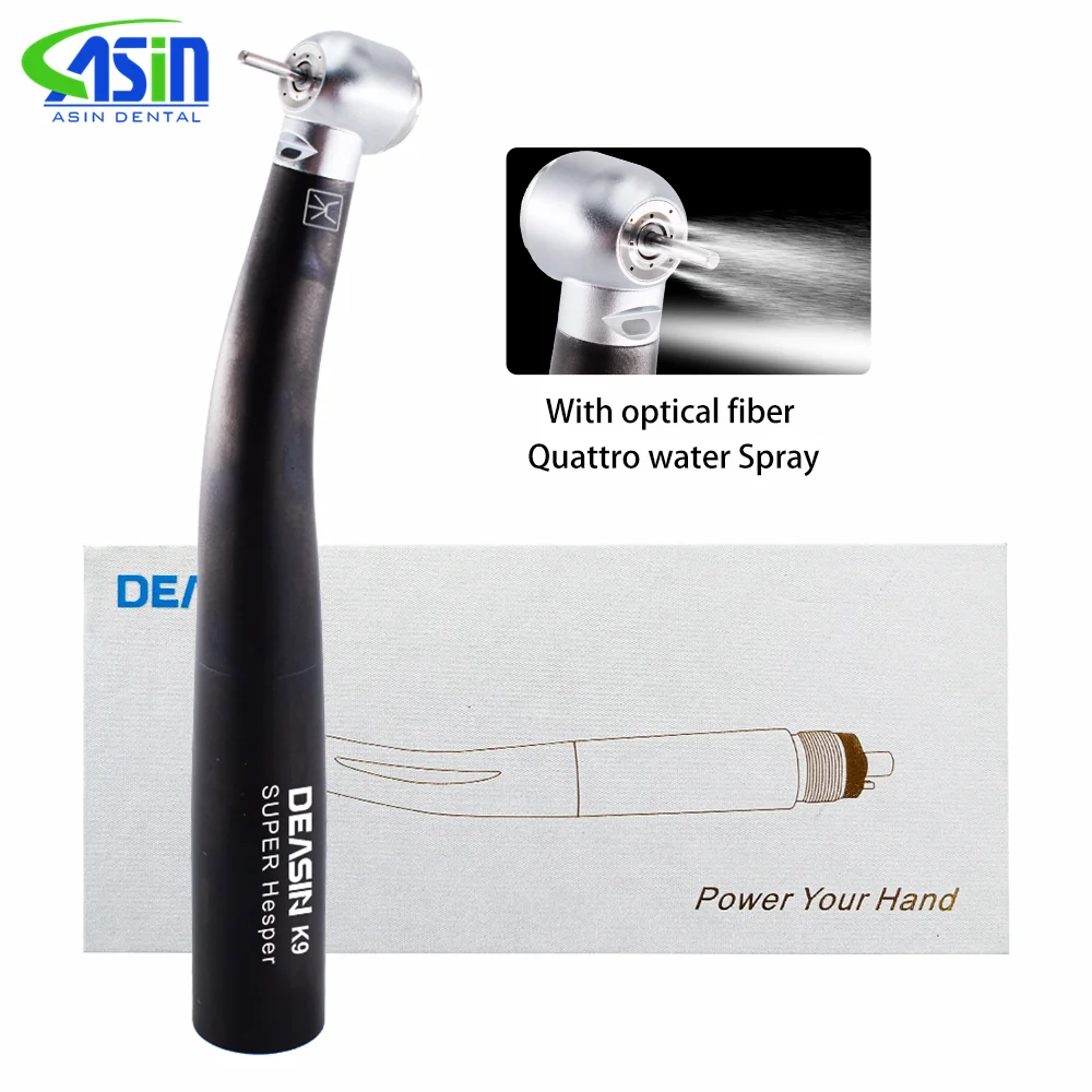 DEASIN Dental Fiber Optic Handpiece Torque Head High speed Air Turbine Ceramic Bearing Dentist Tool for KV multiflex coupler