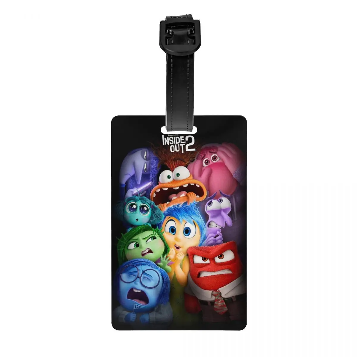 

Inside Out Luggage Tag Suitcase Travel Accessories Cartoon Holder Baggage Boarding Tag Luggage Bag Case Tags ID Address Tag Gift