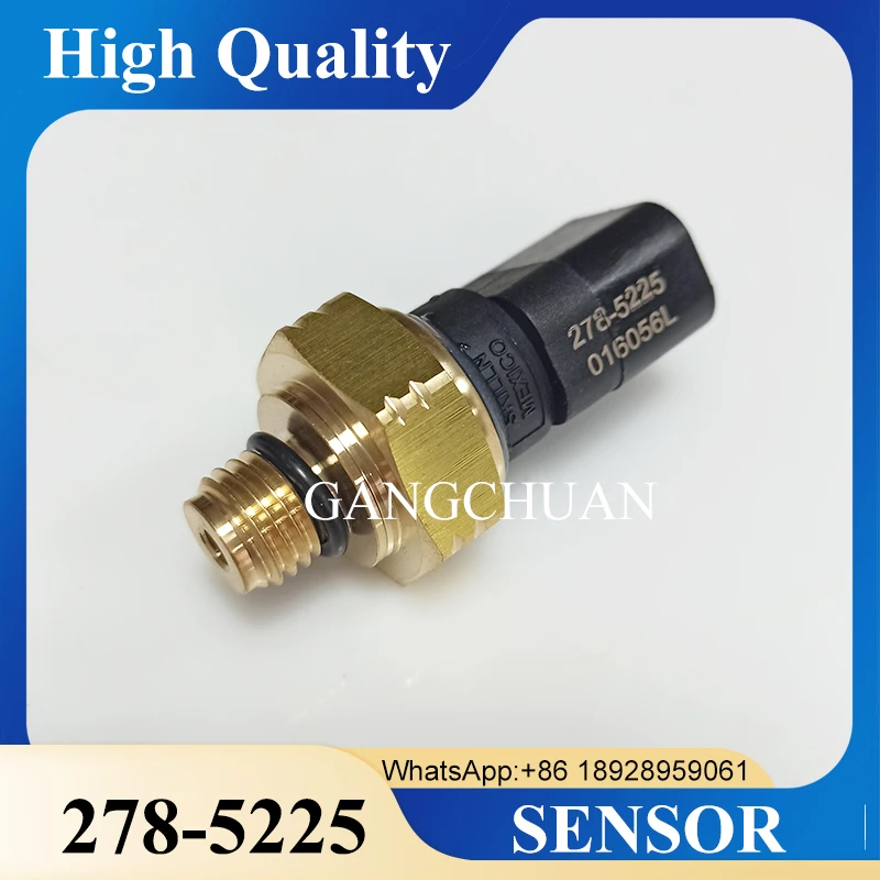 C4.4 C6.6 Engine Pressure Sensor Switch 278-5225 2785225 Oil Pressure Sensor for caterpillar cat 928H 924 908H 914G2 938 loader