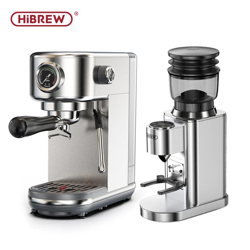 HiBREW 20Bar 半自動エスプレッソコーヒーマシン温度調節可能な