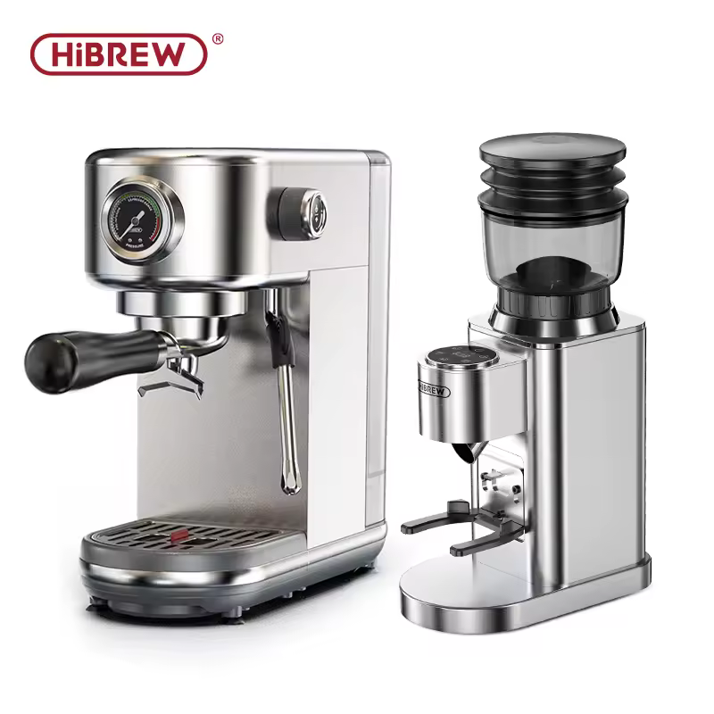 HiBREW 20Bar Semi Automatic Espresso Coffee Machine Temperature Adjustable Cold/Hot Super Slim Coffee Maker Cappuccino H10B - Image 9