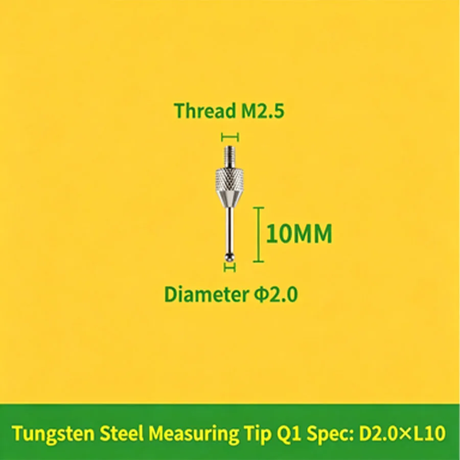 New V6 Anti-roll 3D Touch Probe, Precision CNC Edge Finder Centering Probe, Compatible with Mach3 & GRBL Systems
