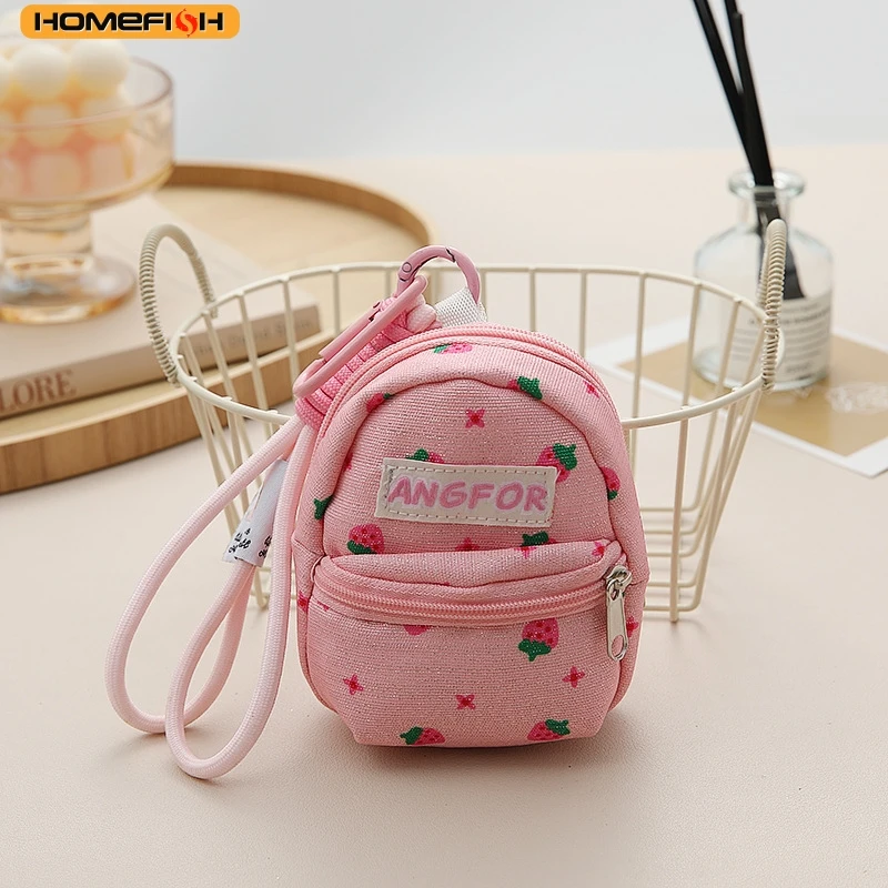 HOMEFISH Women's Bag Pendants Lipstick Earphones Mini Storage Bag Trendy Versatile Bag Accessories Multifunctional Coin Purses image 5